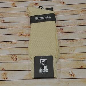 MEN'S STACY ADAMS SILKY DRESS SOCKS. BASIC COLORS.